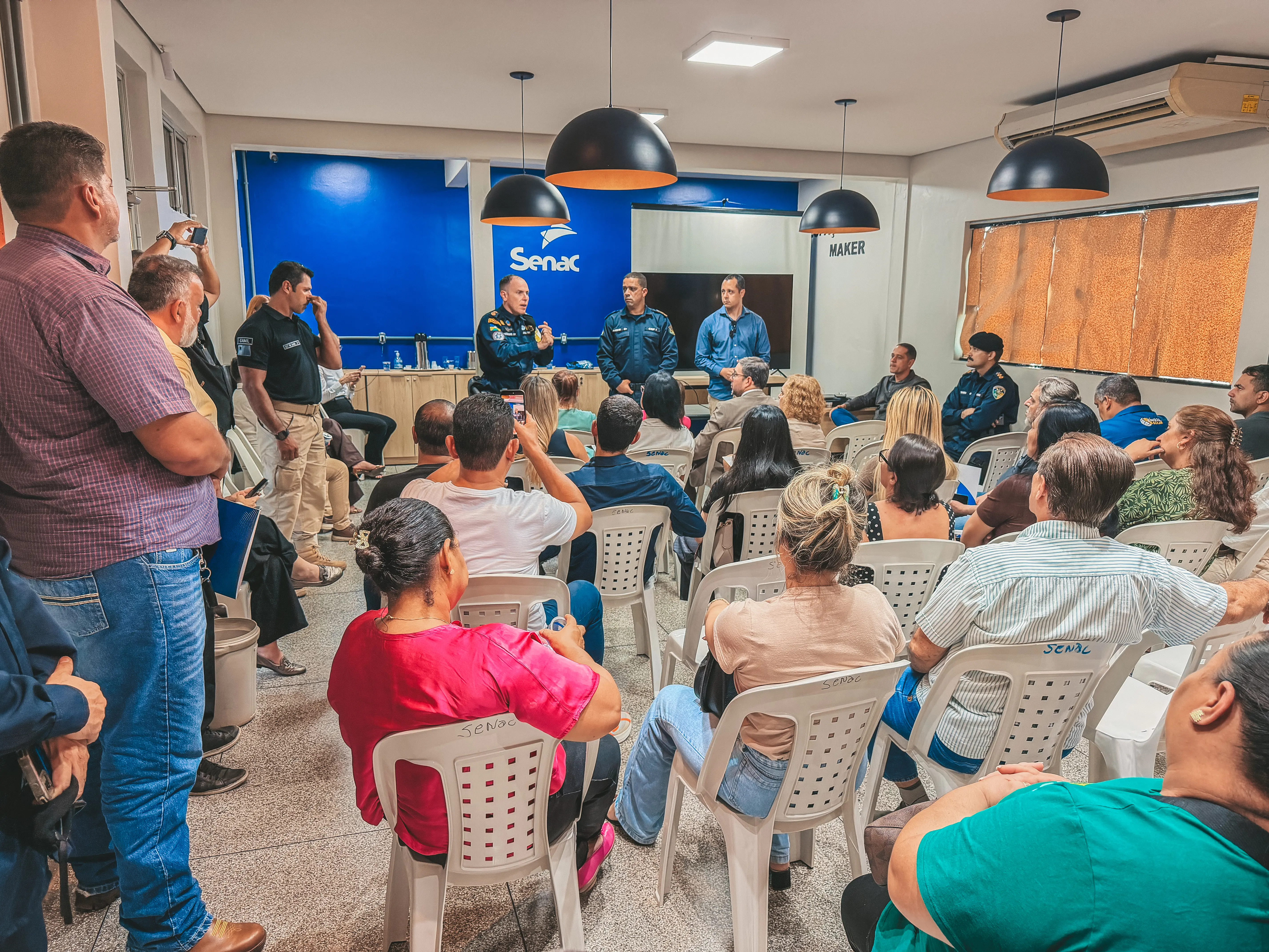 Reunião fortalece estratégias de segurança nas áreas comerciais de Porto Velho