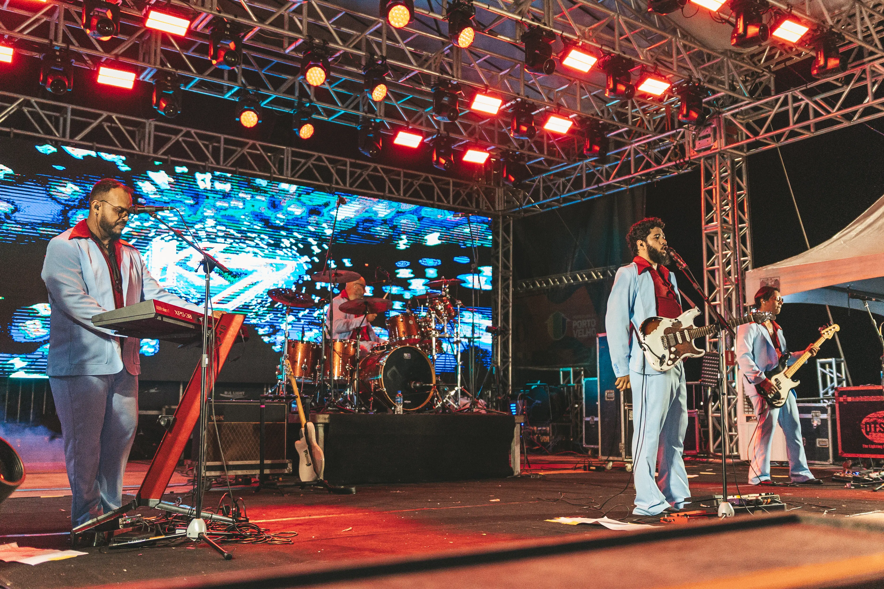 Banda K7 encerra aniversário de Porto Velho em grande estilo