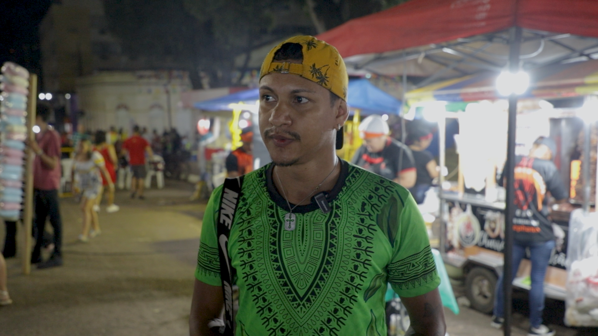 Marcelo Mariano, integrante da quadrilha junina Rosas de Ouro