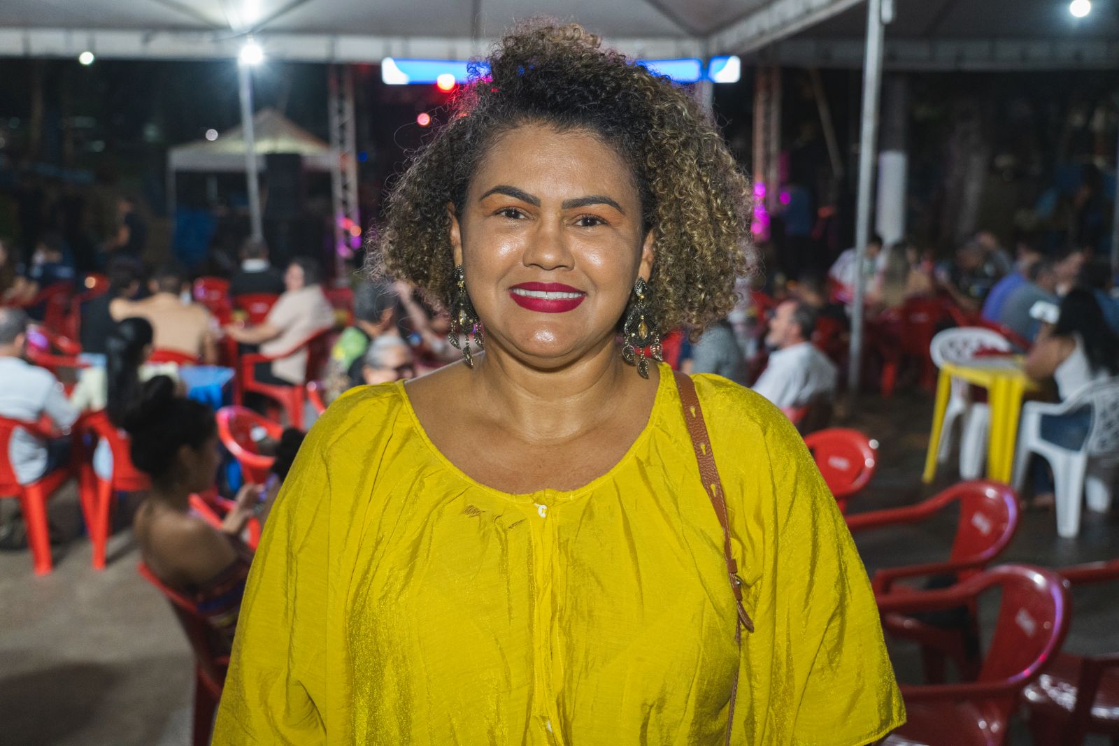  Fabiane Pereira também participou da festa e parabenizou a gestão municipal