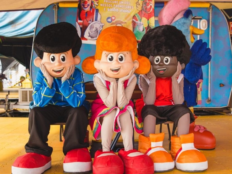 Show do 3 Palavrinhas promete ser um dos momentos mais aguardados