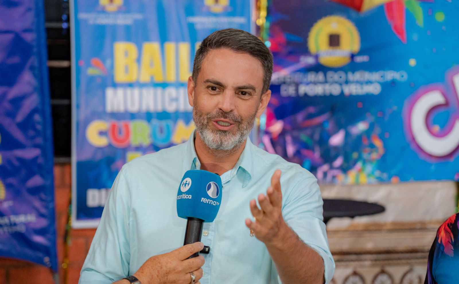 Léo Moraes destacou que o Curumim Folia amplia a participação das famílias na programação carnavalesca