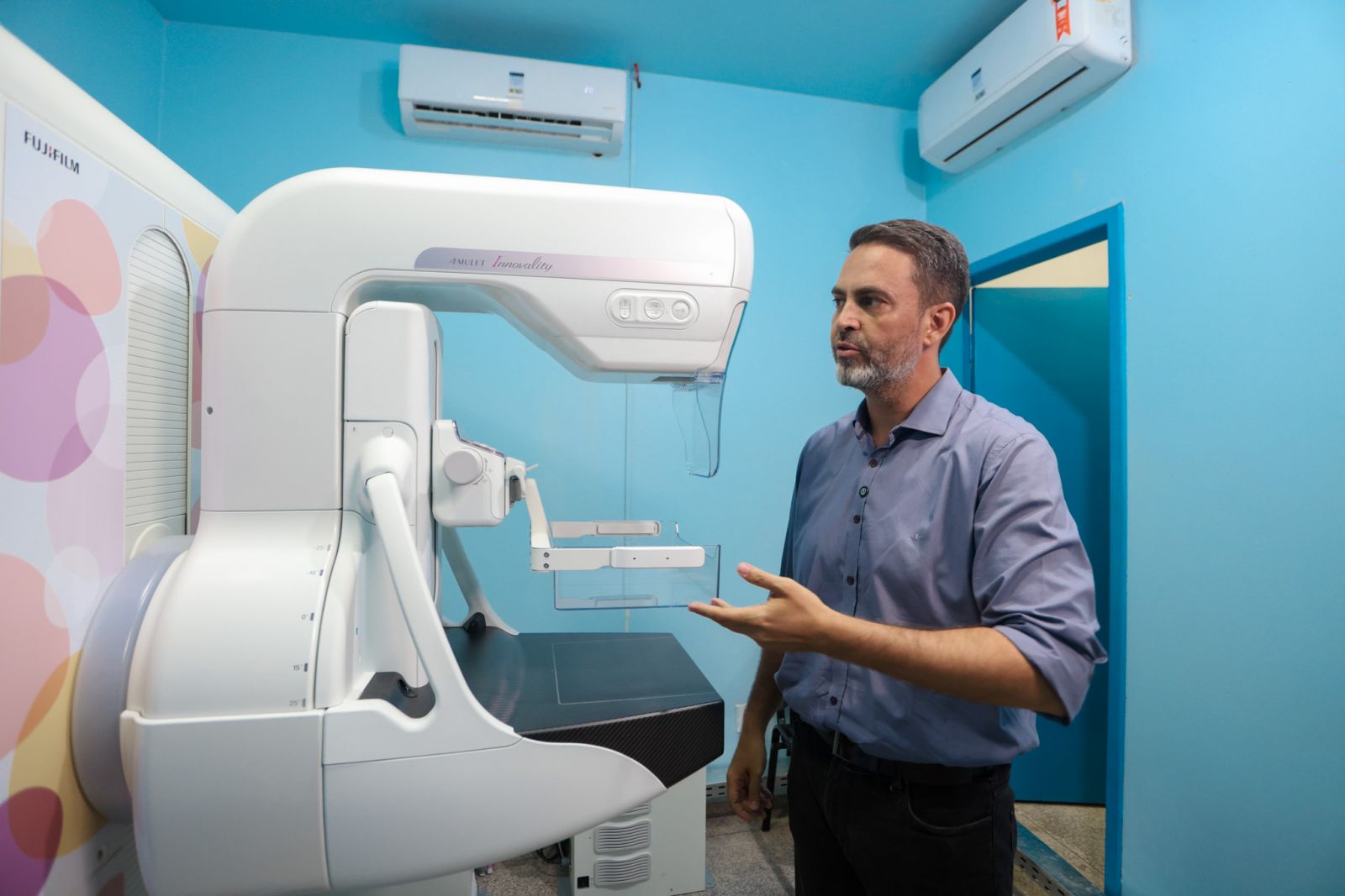 A retomada aconteceu em 2025, após a entrega de um novo mamógrafo ao Centro de Especialidades Médicas