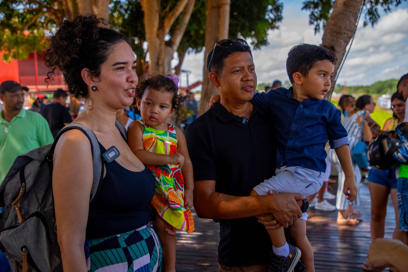 Famílias porto-velhenses comemoram a reabertura do espaço