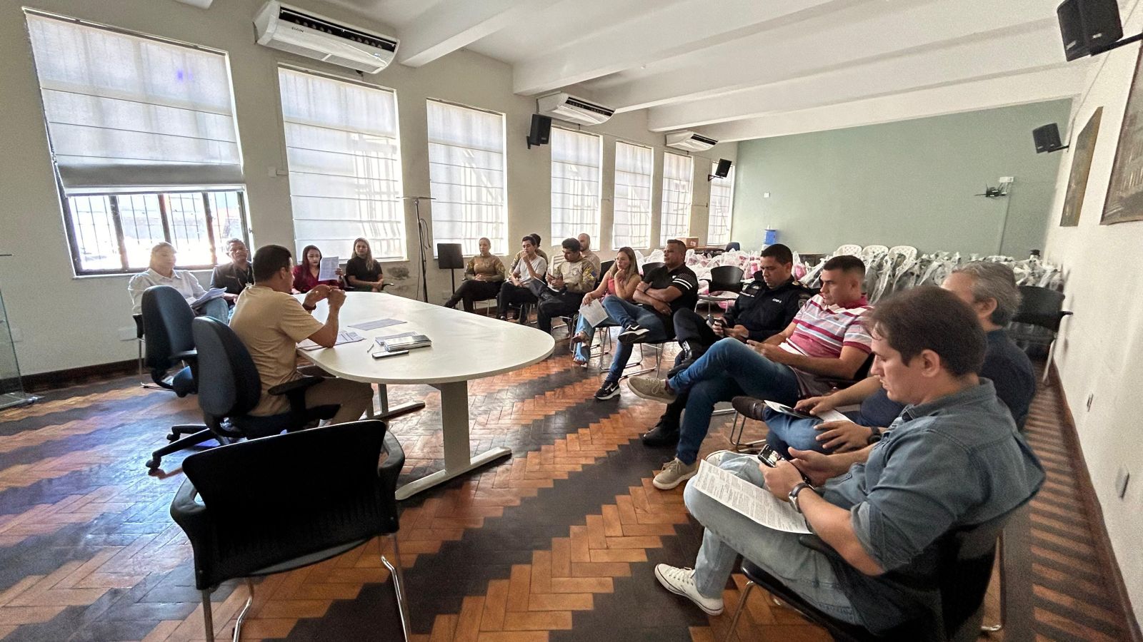 O encontro aconteceu para alinhamento de estratégias e organização do Carnaval 2025