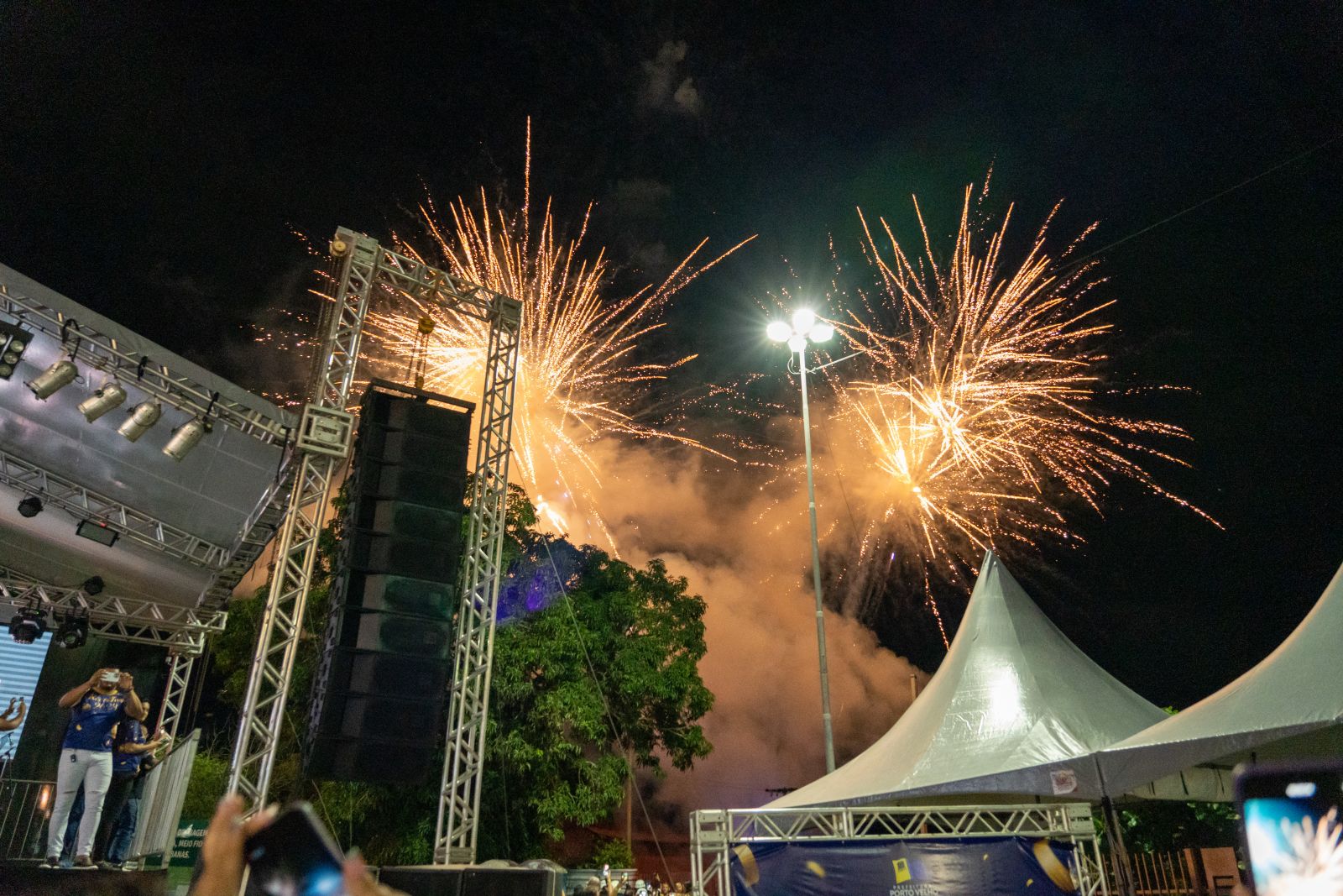 Queima de fogos será apenas de efeitos visuais