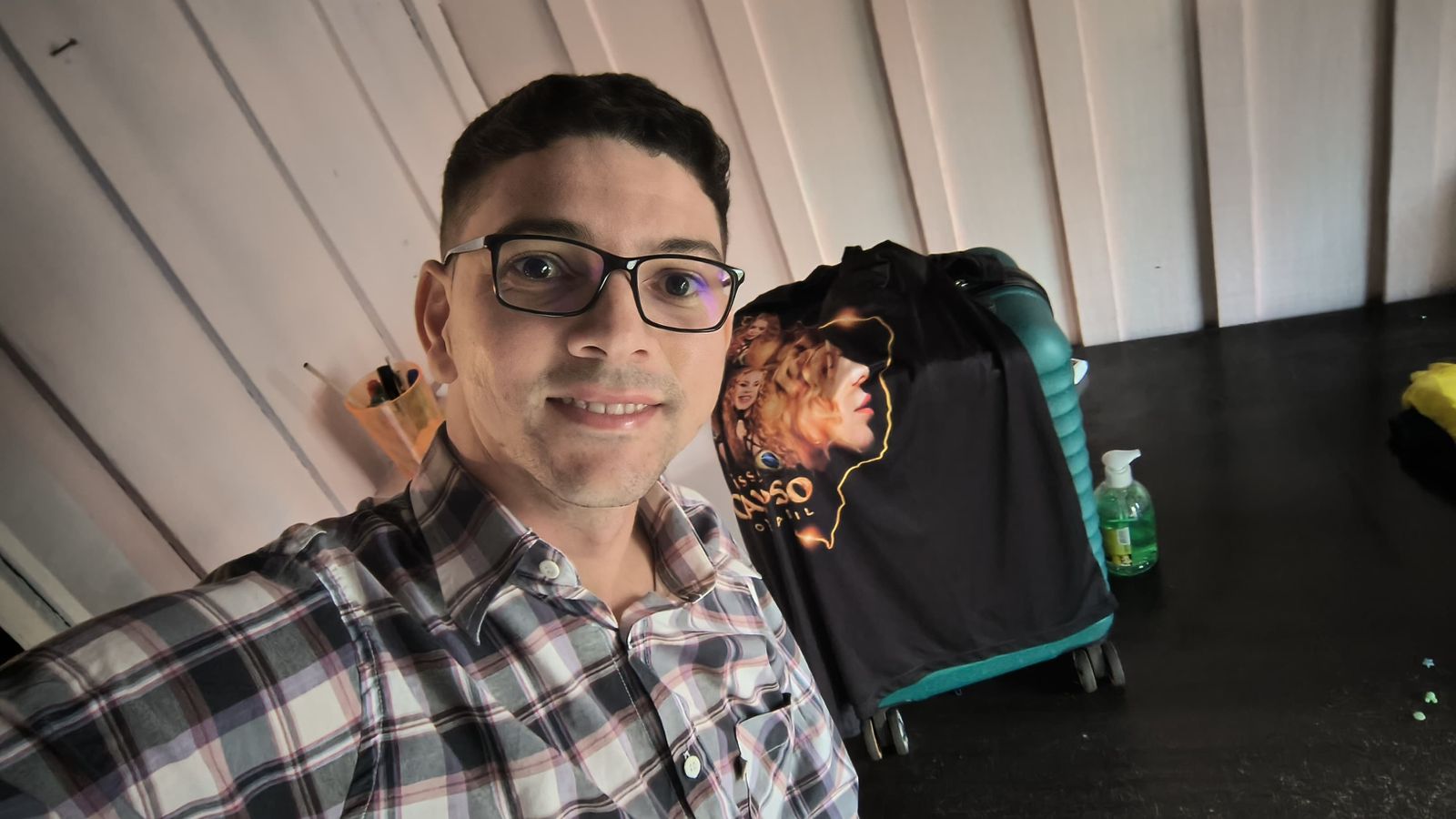 André Guedes morador do município de Ouro Preto do Oeste, está com mala pronta para acompanhar a apresentação da cantora paraense Joelma 